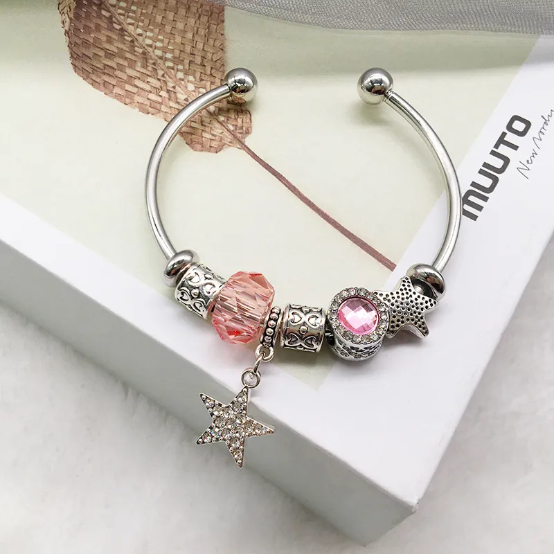 Pulsera Pandora Rosa Estrella